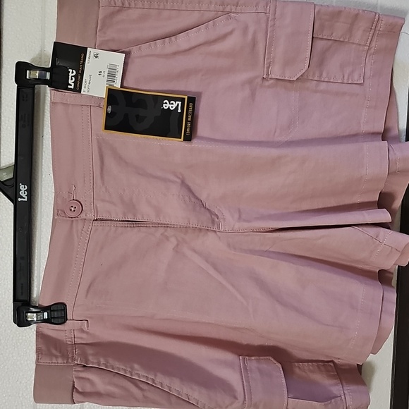 Nwt Lee Pink Cargo Shorts - Picture 1 of 6
